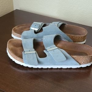 Suede Birkenstock